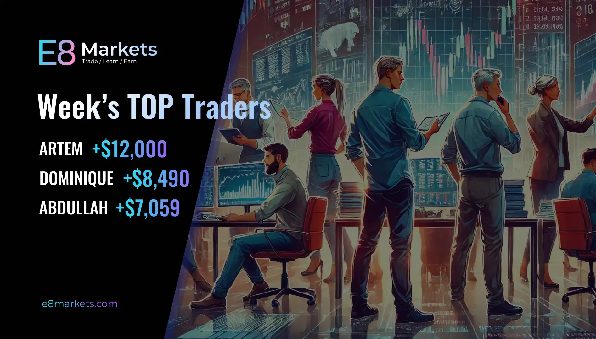 Week’s Top Traders: Young and Ambitious