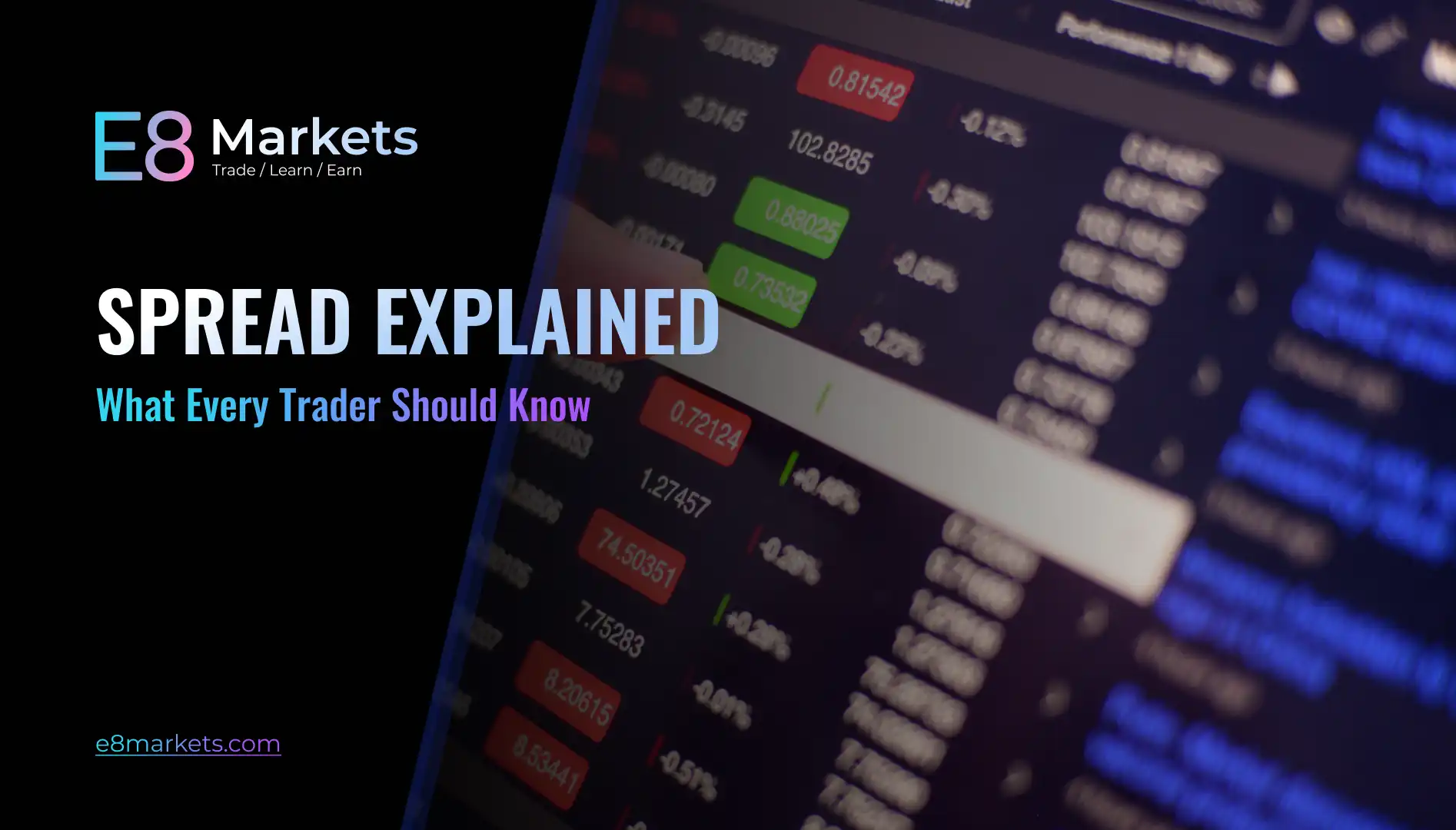 Trade Smart: Choose Your Spread, Control Your Costs